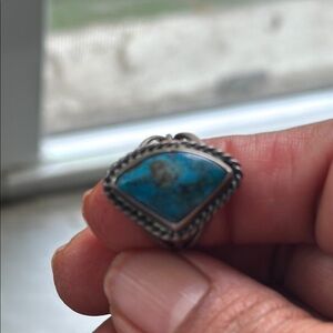Turquoise Silver Ring